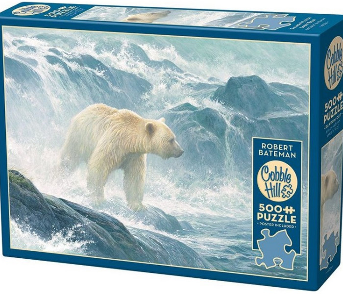 Puzzle - Cobble Hill - Pândirea somonilor - Puzzle XXL